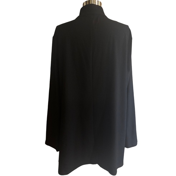Eileen Fisher Classic Black Jacket.wc1088 - Picture 4 of 10